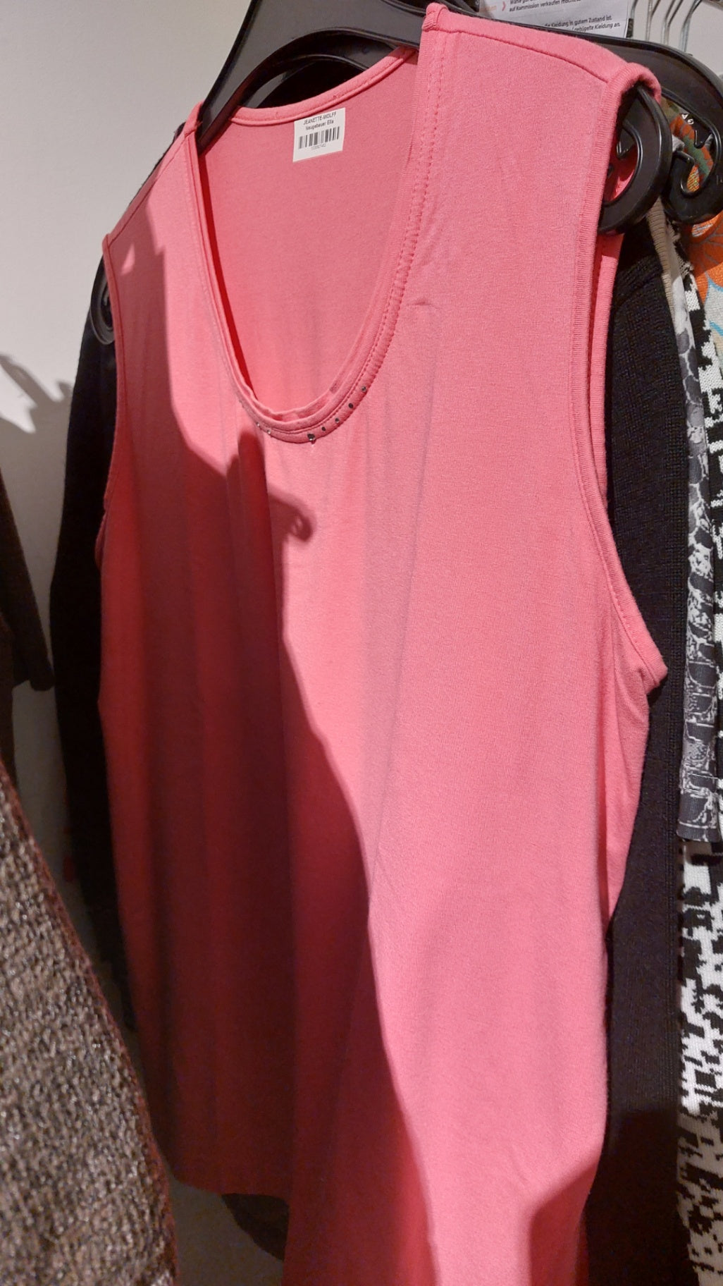 Tanktop Pink Größe: 44