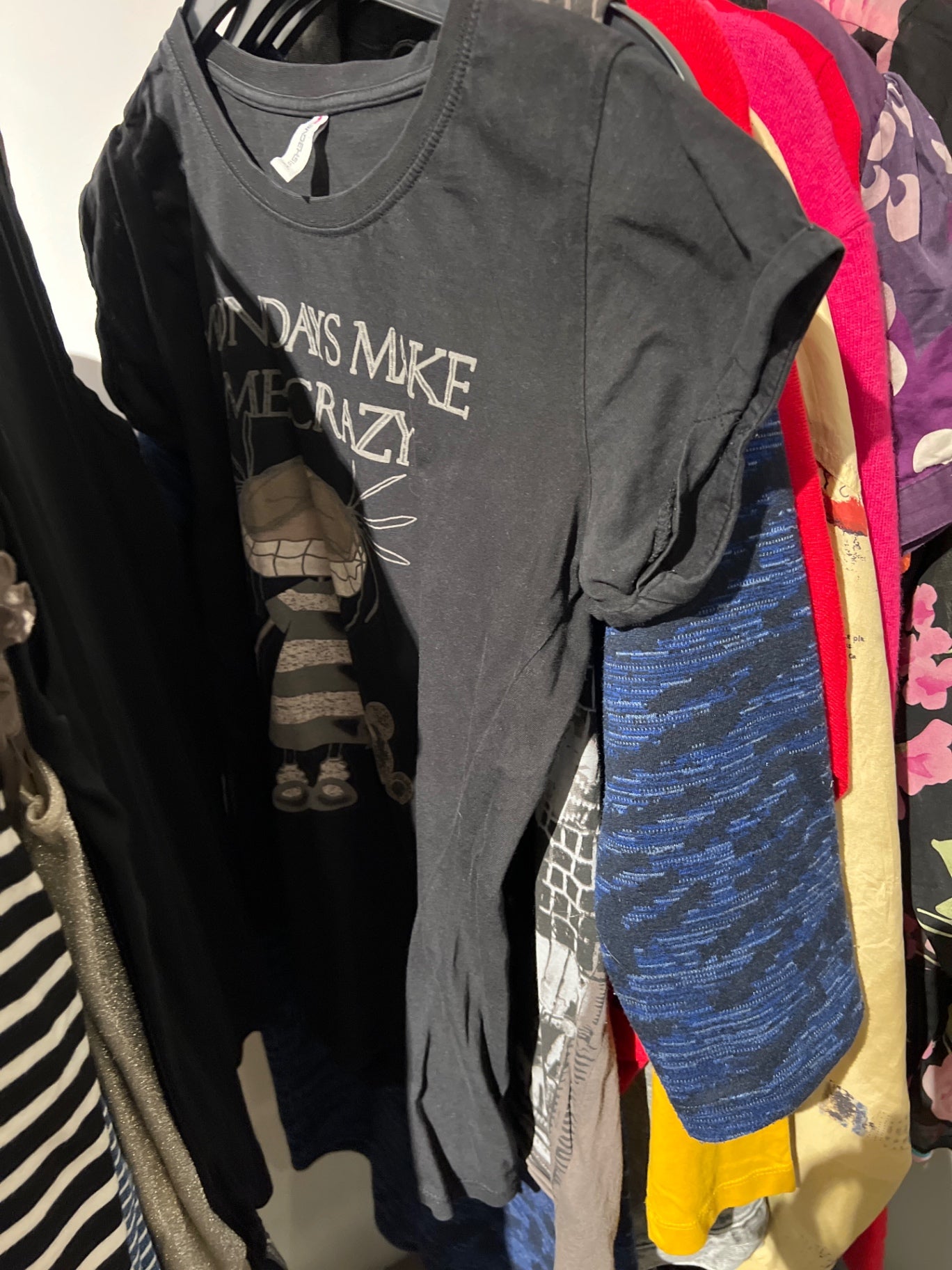 Fishbone T-Shirt Schwarz Größe: M