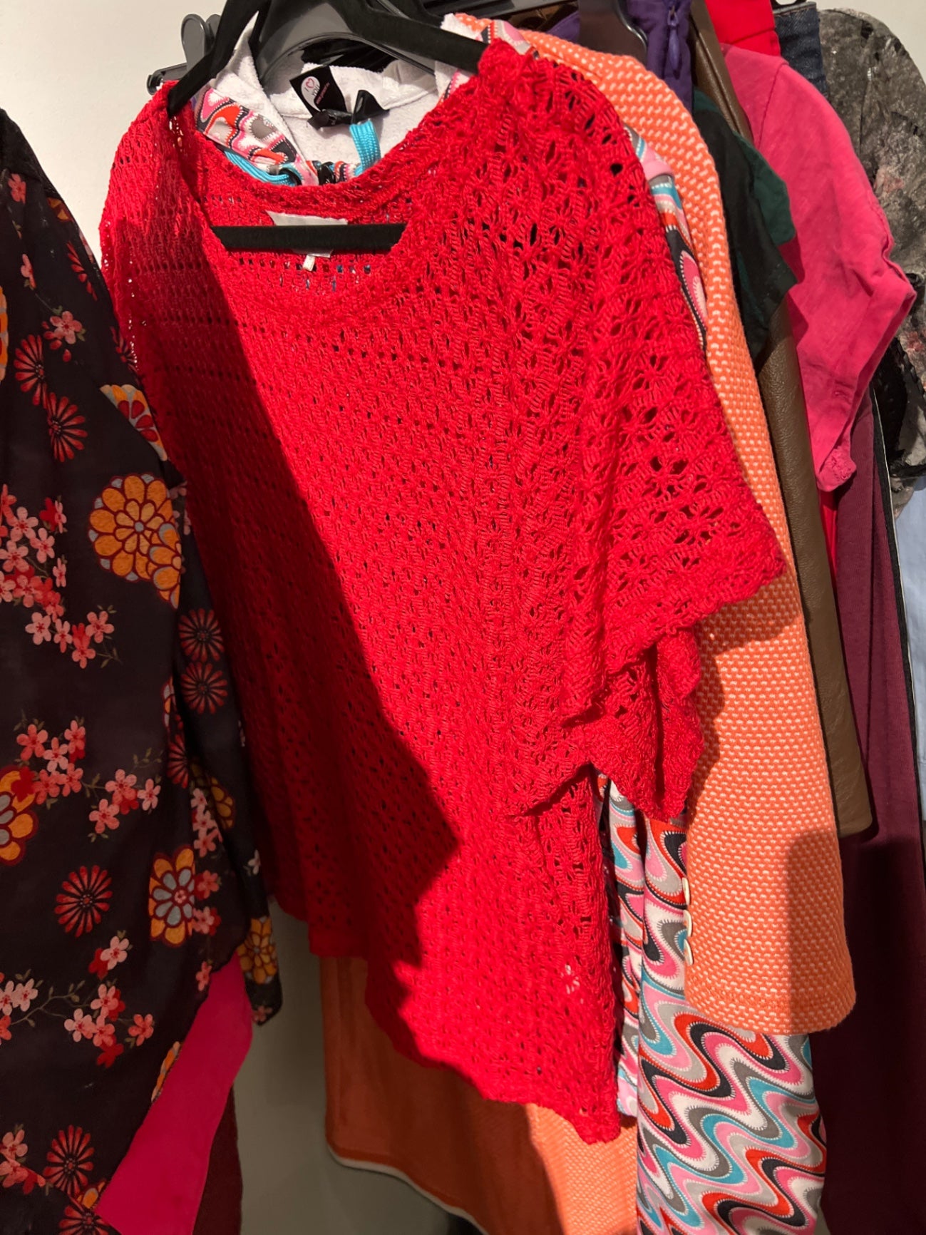 LingaDore Netz T-Shirt Rot Größe: S