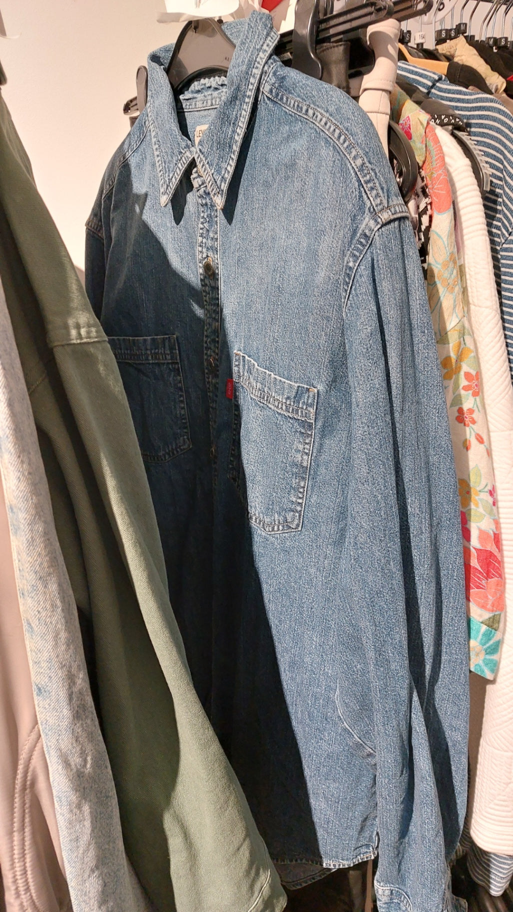 Levi's Hemd Blau Größe: L