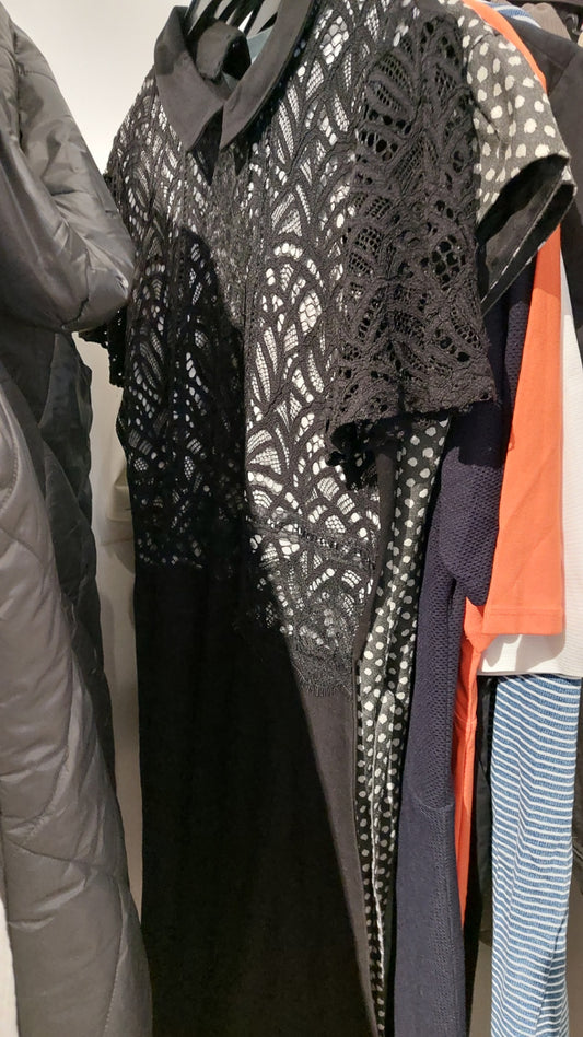 Dorothy Perkins Kleid Schwarz Größe: L