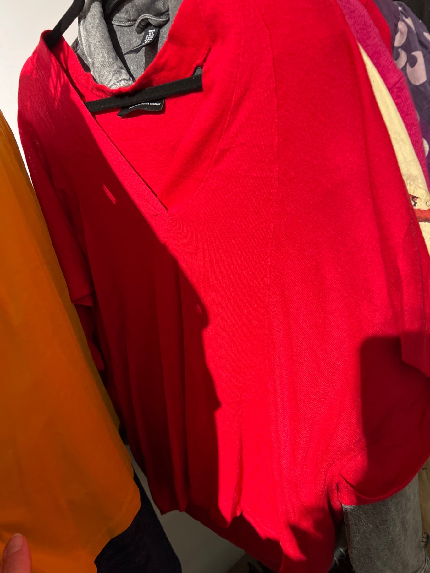 Steffen Schraut Pullover Rot Größe: S