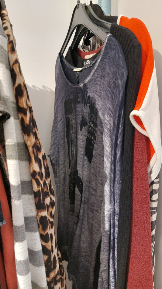 Rich & Royal Langarmshirt Blau: S - M