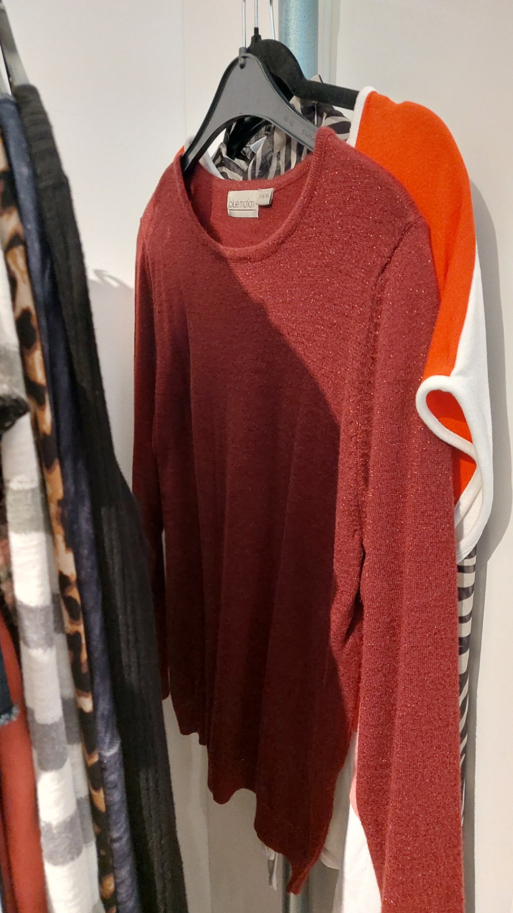 bluemotion Pullover Bordeauxrot Größe: S