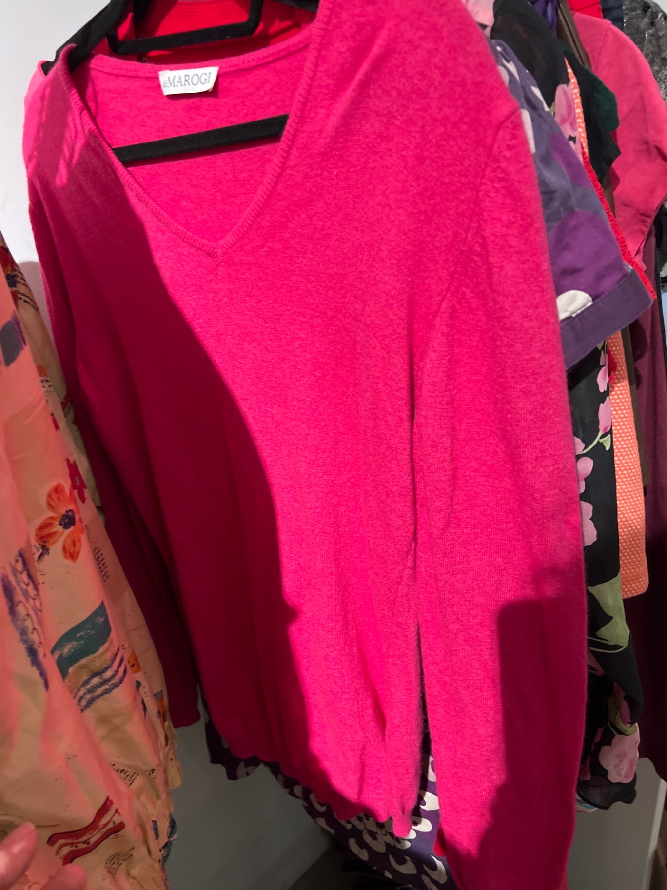 MAROGI Pullover Merino / Cashmere Pink Größe: S