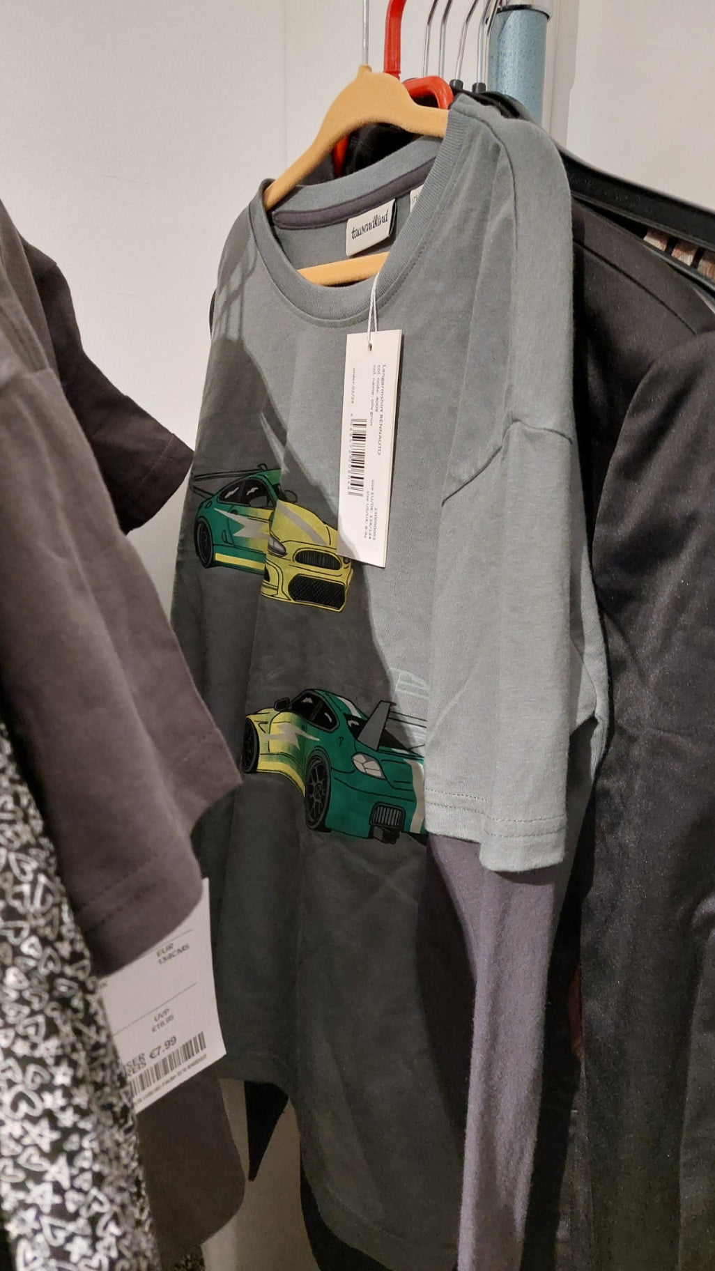 Tausendkind Langarmshirt Grau Größe: 128/134