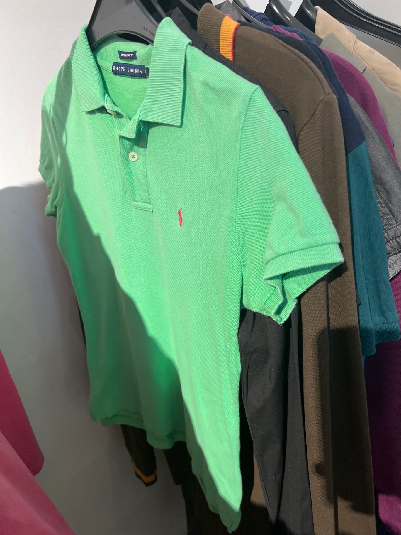 Ralph Lauren Polohemd Grün Größe: S