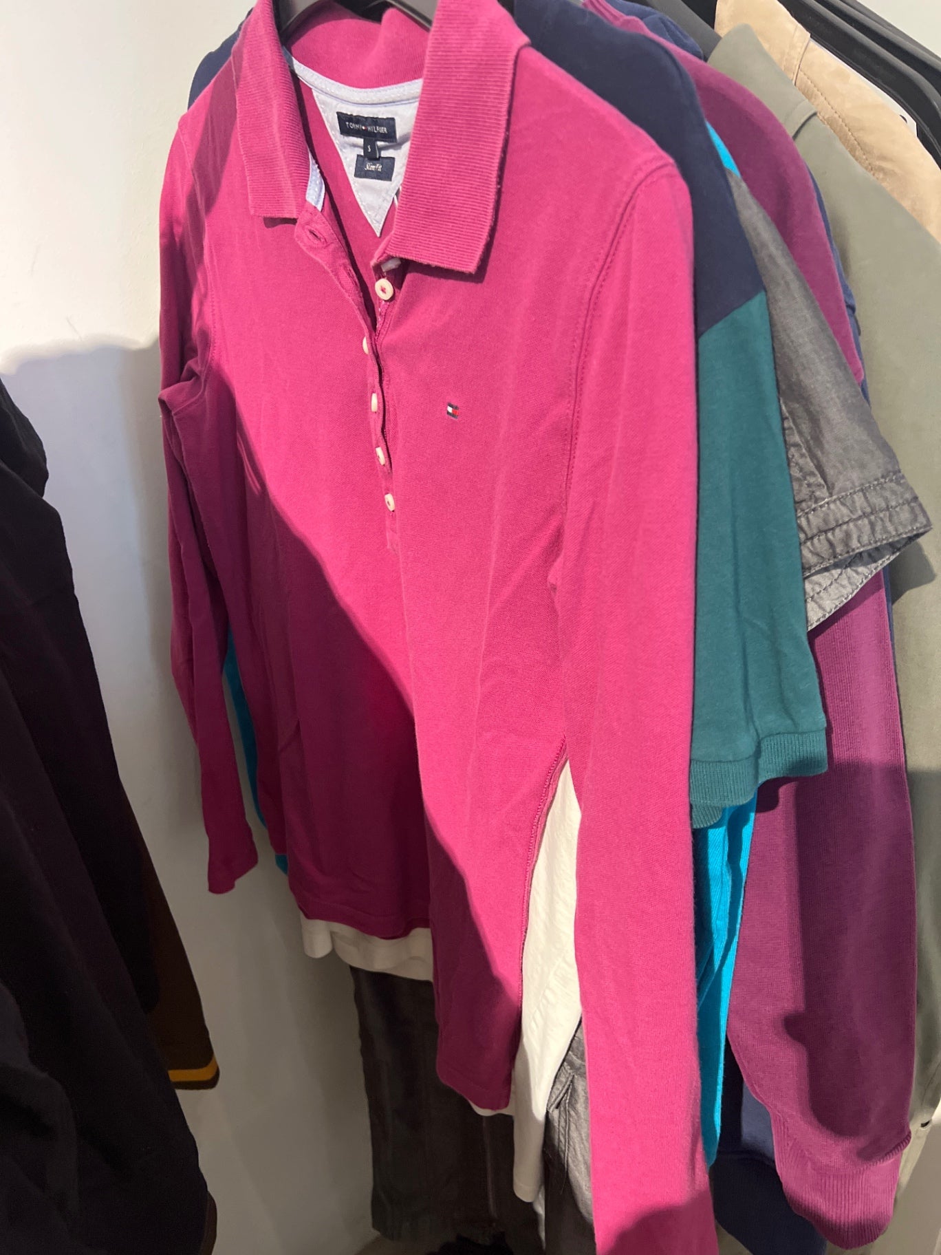 Tommy Hilfiger Poloshirt Pink Größe: M