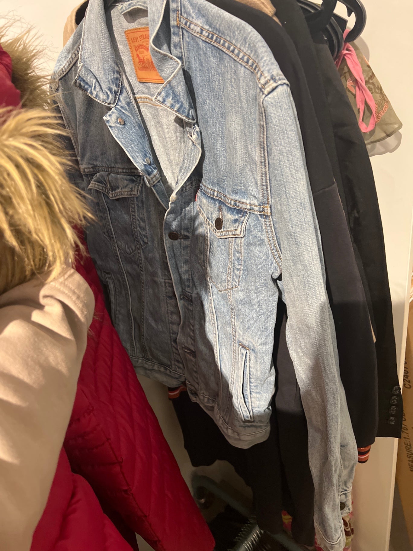 Levi‘s Jeansjacke Blau Größe: M