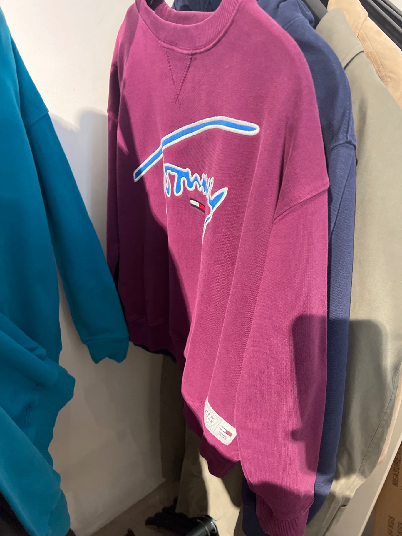 Tommy Hilfiger Pullover Violett Größe: S