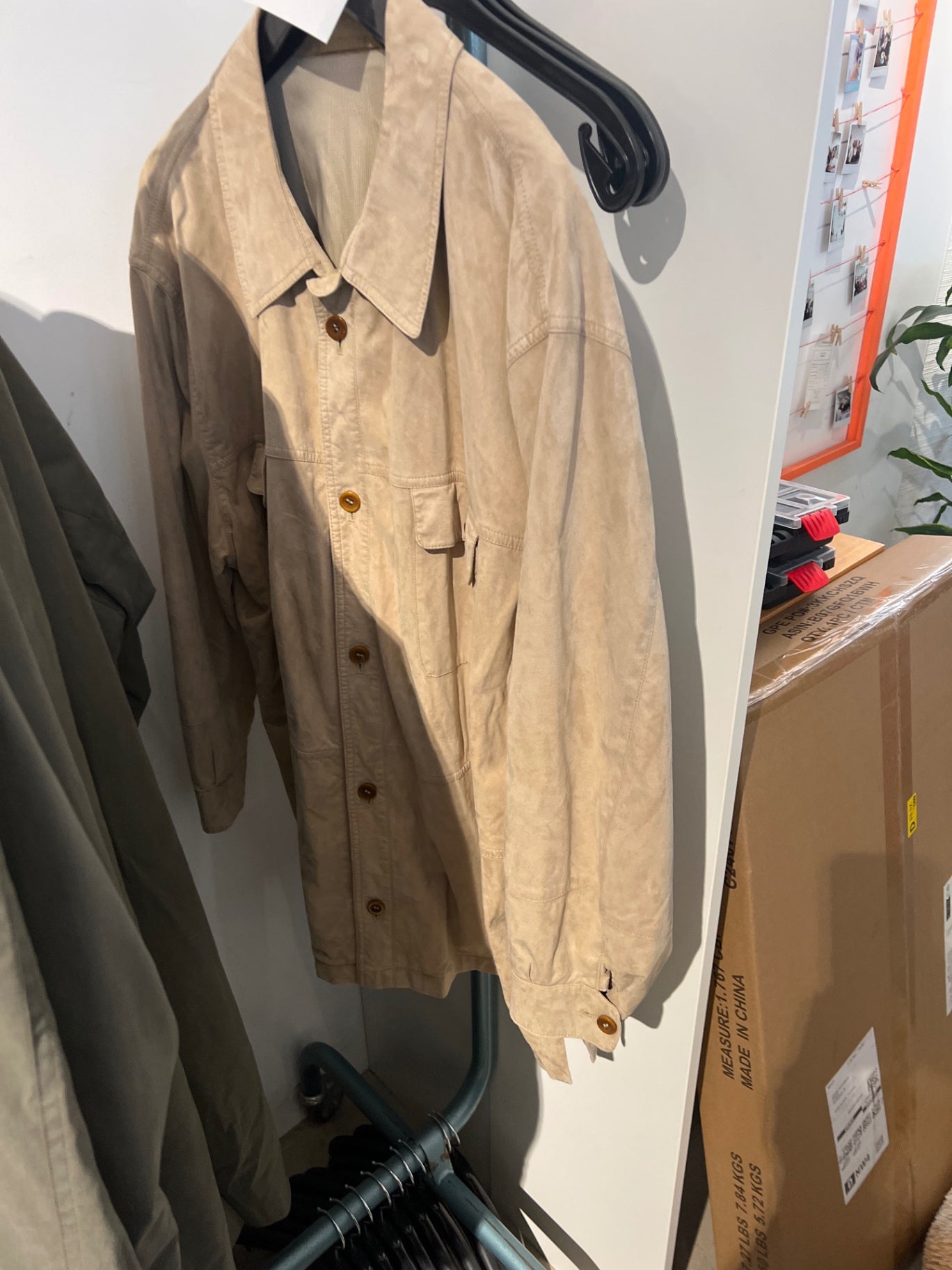 Vintage Jacke Beige Größe: L