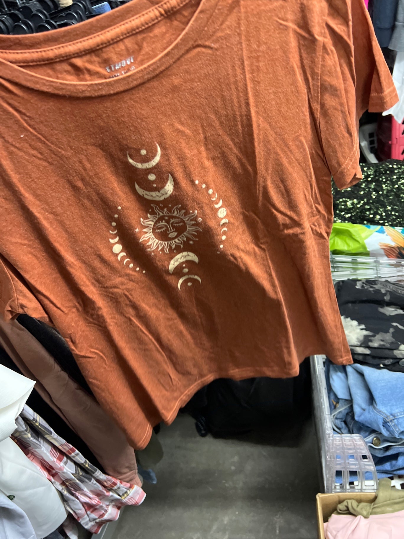 StMove T-Shirt Rostorange Größe: S
