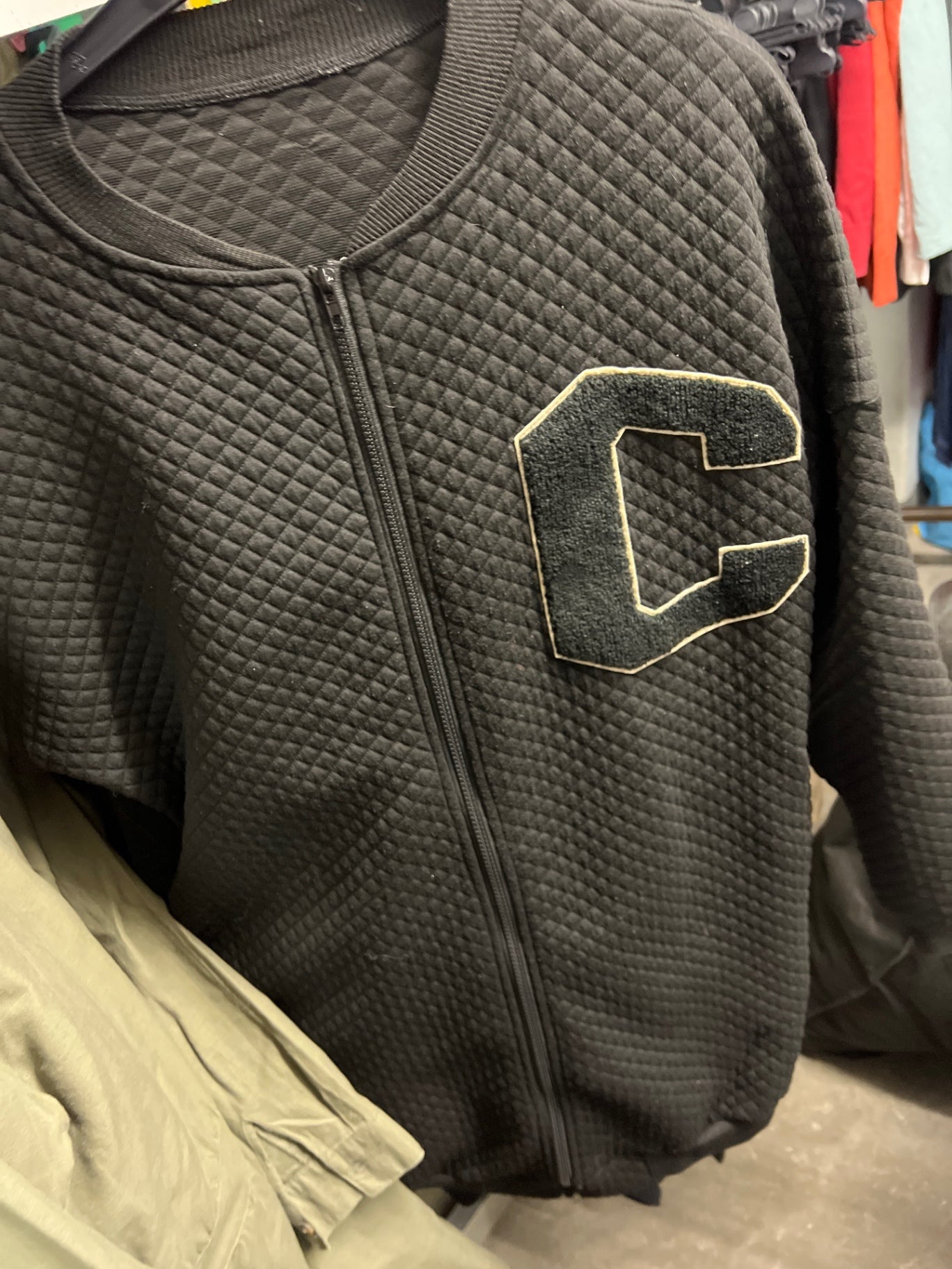 Jacke Schwarz „C“ Größe: L