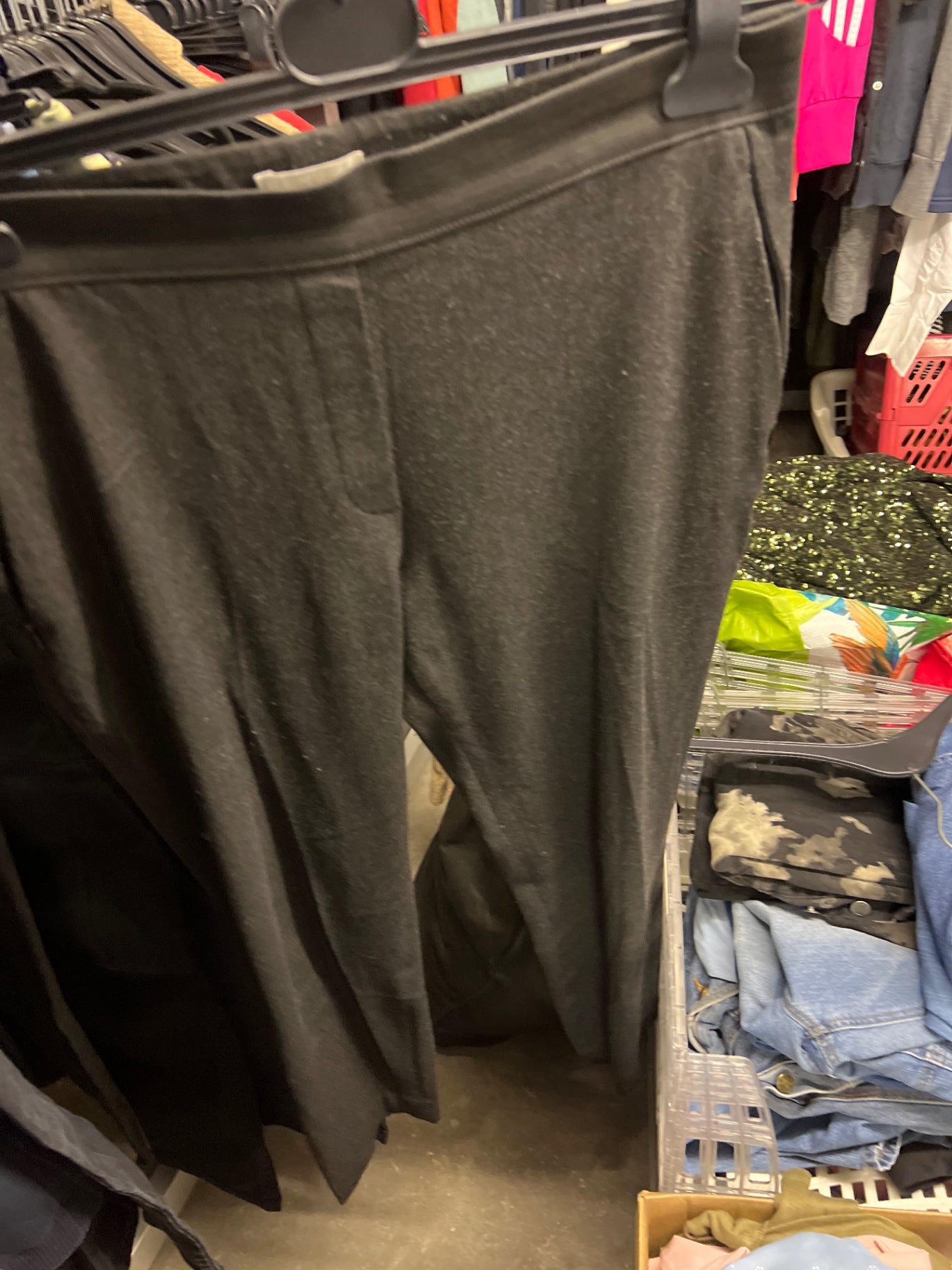 H&M Stoffhose Grau Größe: 40