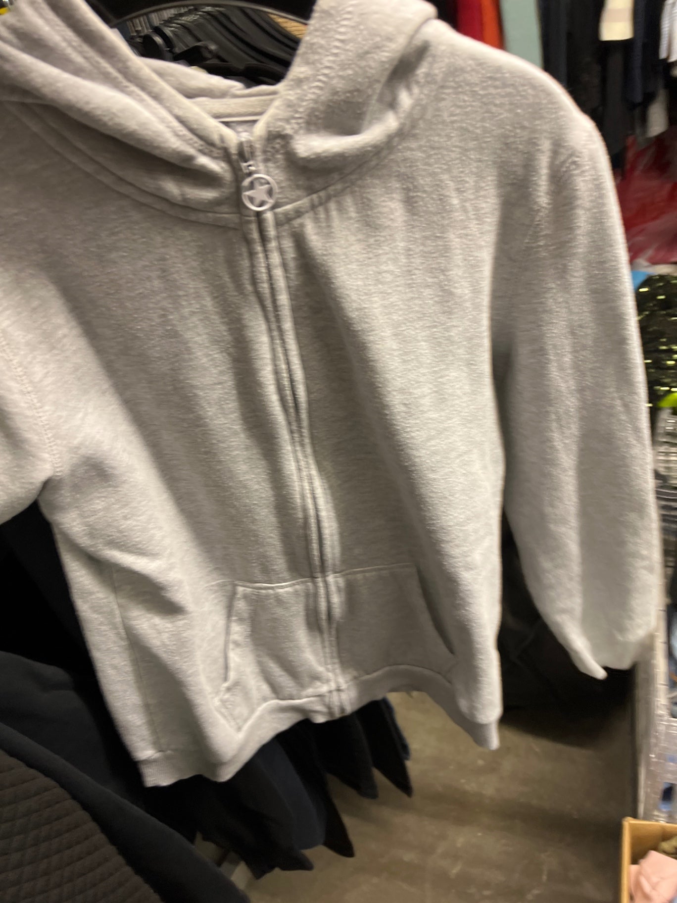 Madonna Hoodie Grau Größe: S