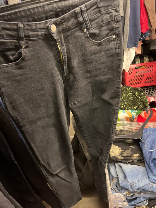 Shein Jeans Schwarz Größe: M