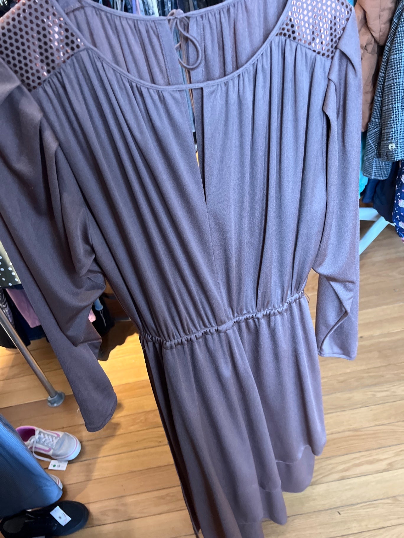 E+M Augustat Kleid Braun Größe: M