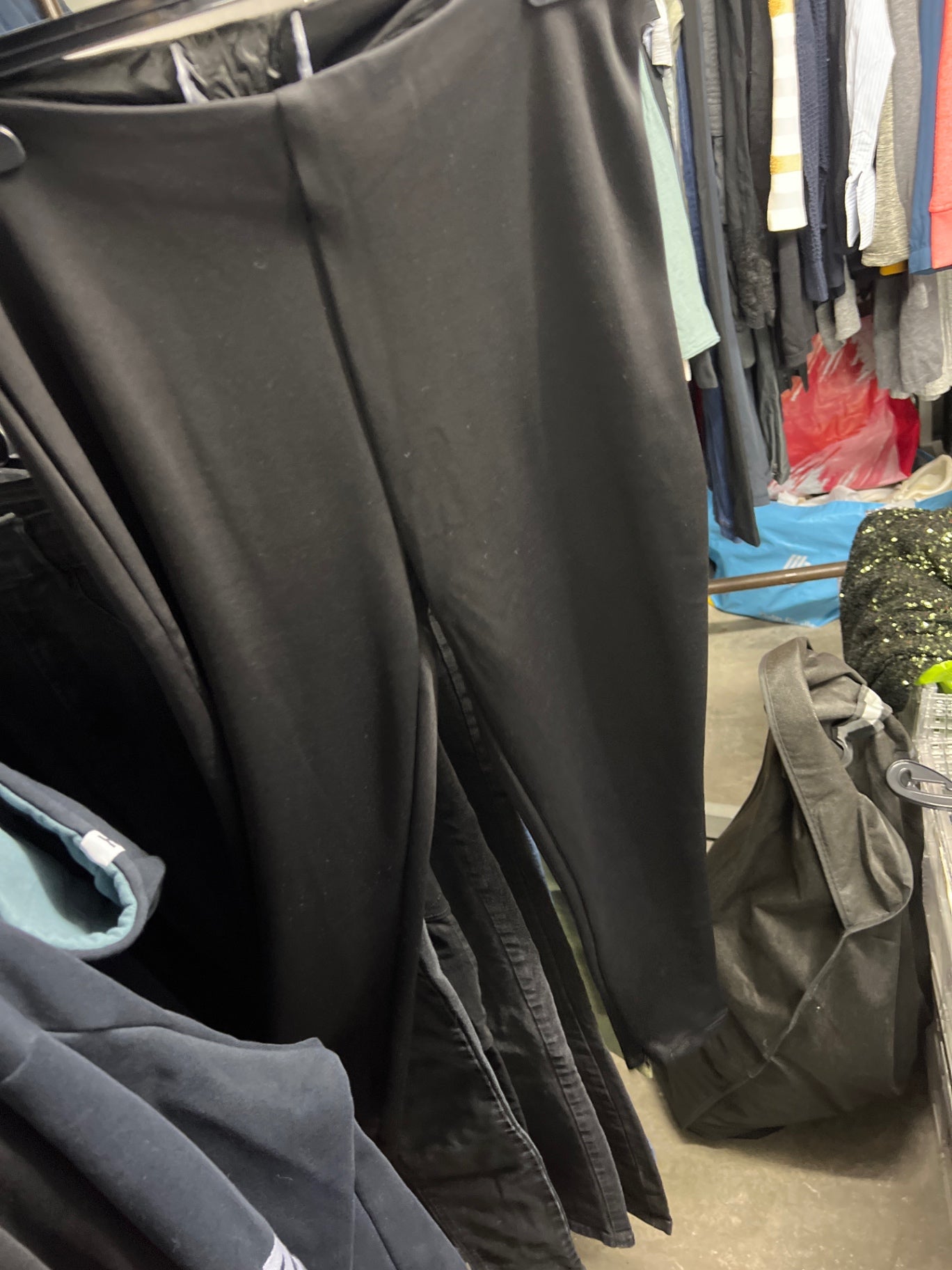 Leggings Schwarz Größe: M