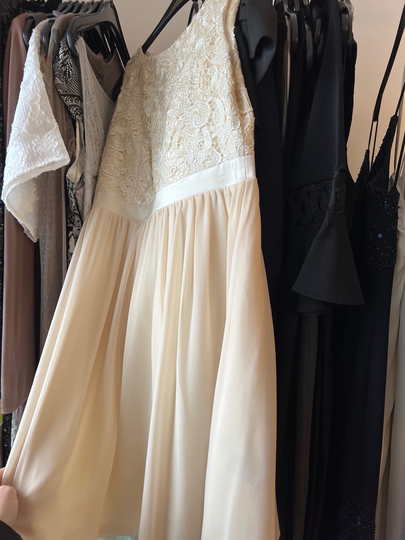 Jake*s Kleid Beige Größe: 38