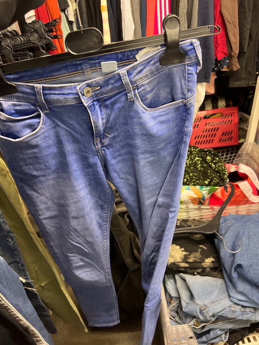 & Denim Jeans Blau Größe: 38