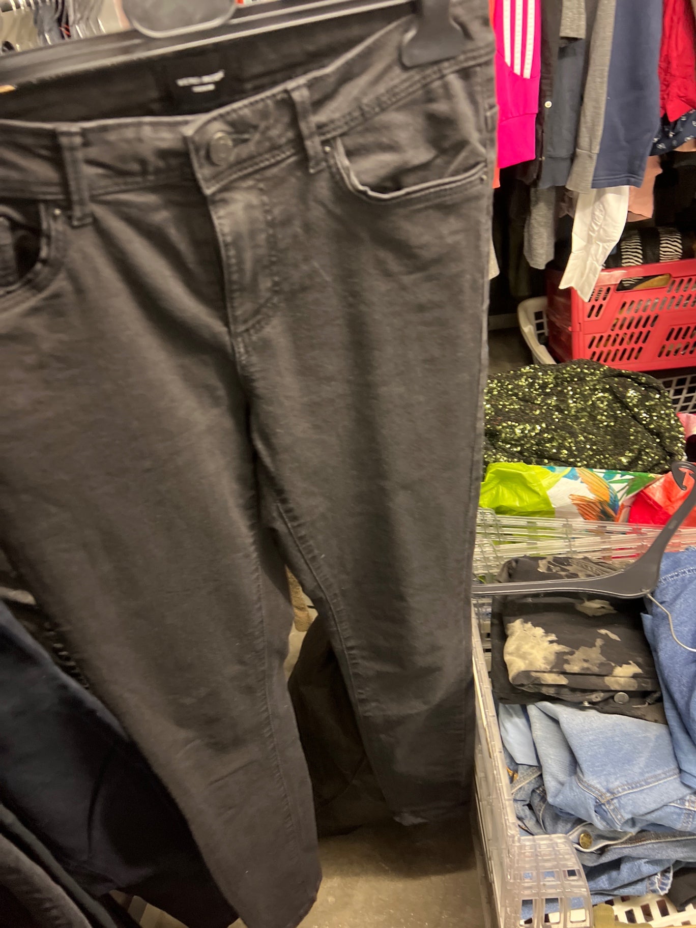 Vero Moda Jeans Schwarz Größe: M