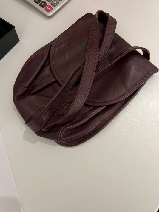 Tasche Dunkelbraun Vintage