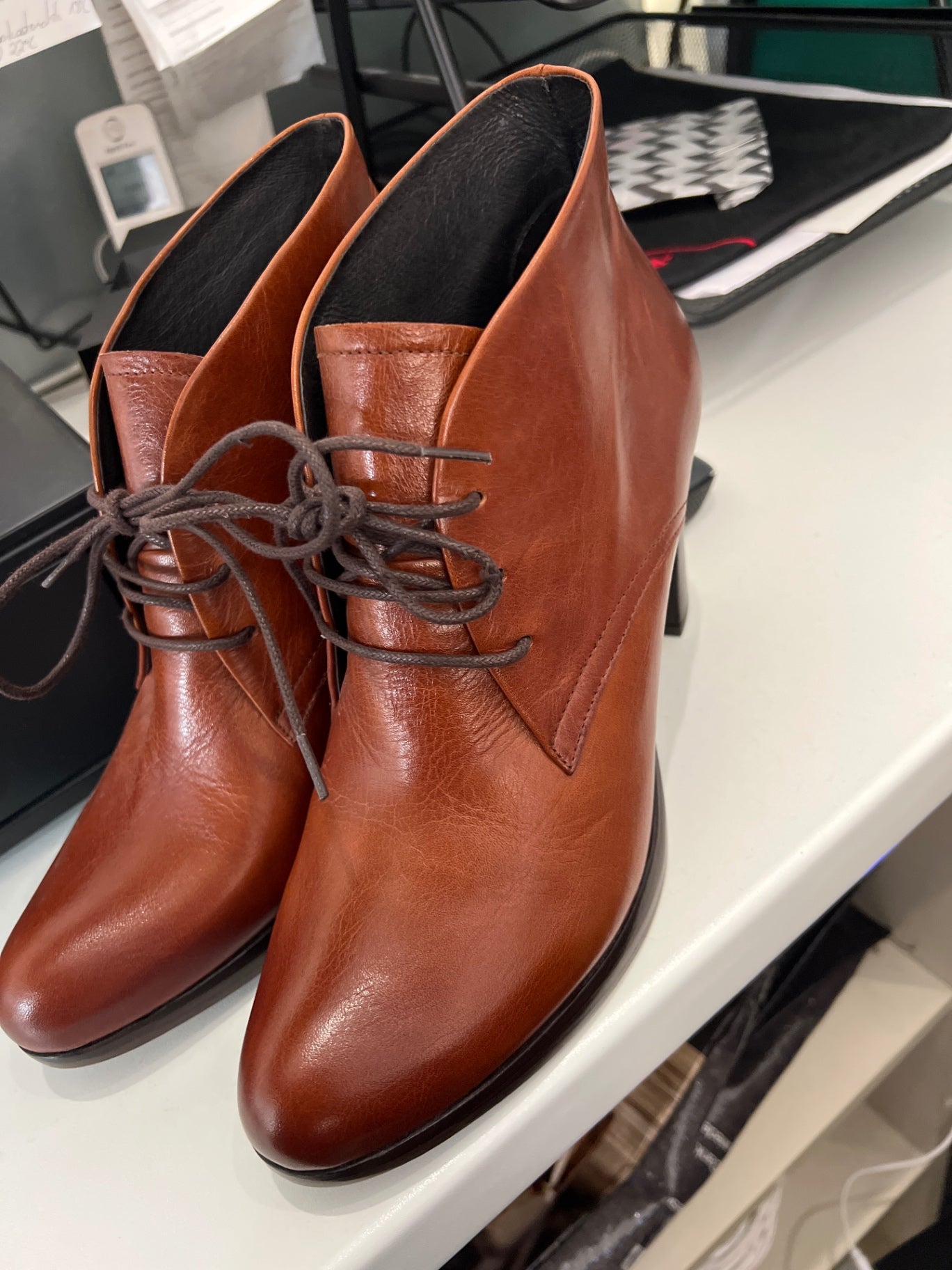NEU! Zinda Stiefeletten Braun Größe: 39