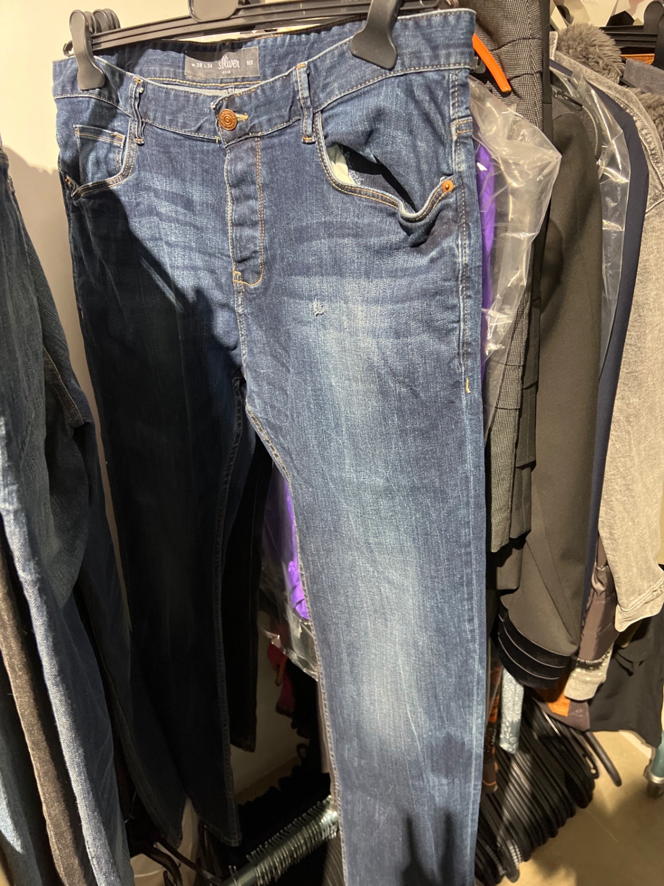 S. Oliver Jeans Blau Größe: 38/34