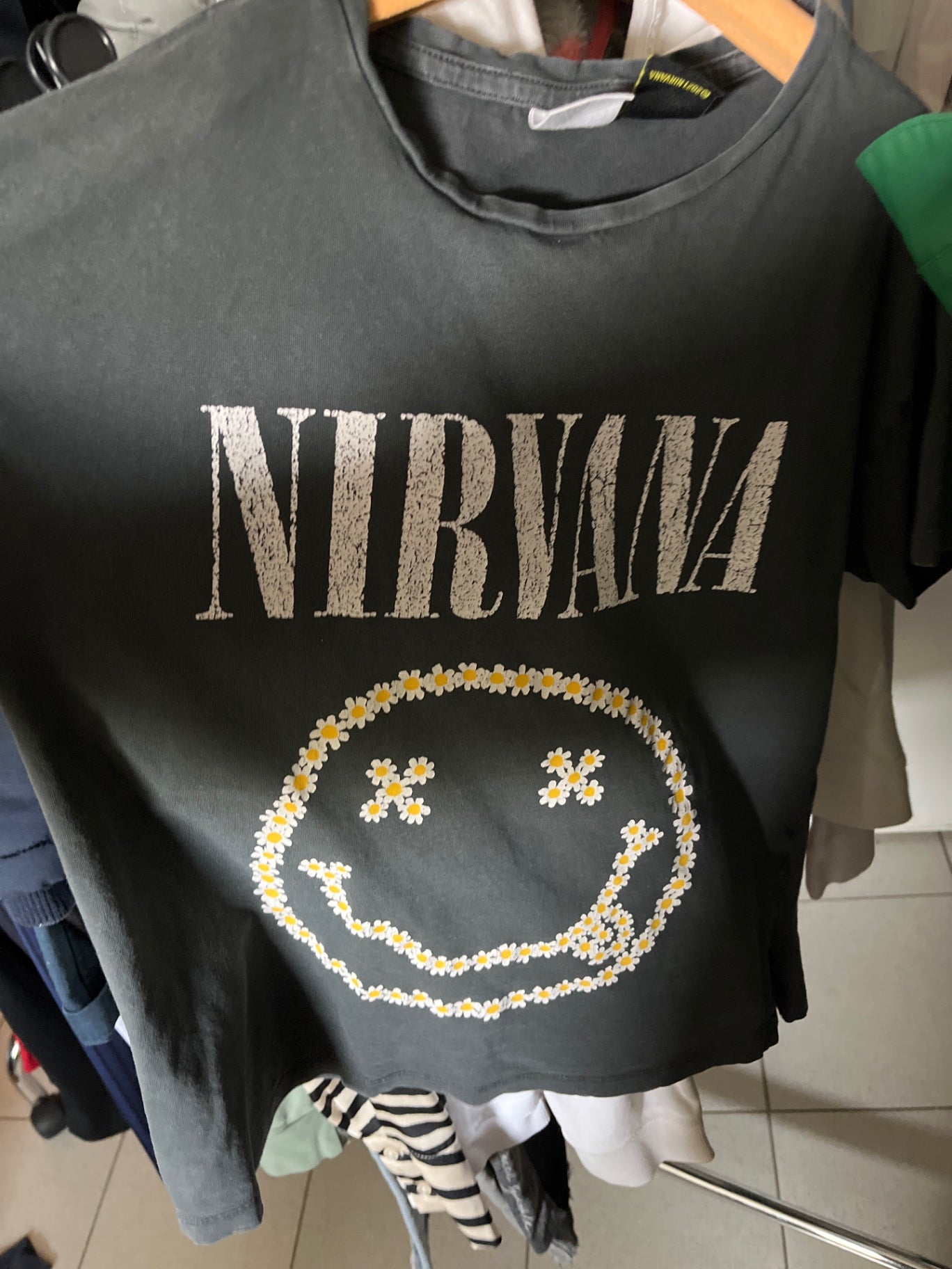 Nirvana T-Shirt Schwarz Größe: 152