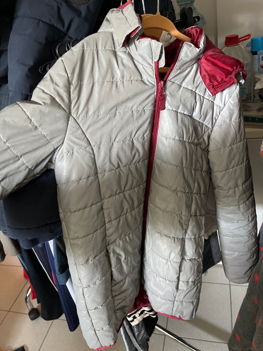 Tschibo Jacke Reflektor Grau Größe: 146/152