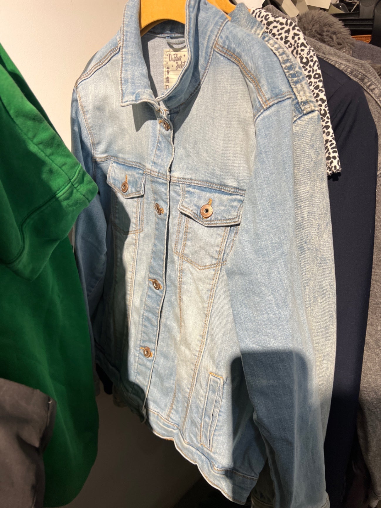 Verbaudet Jeansjacke Hellblau Größe: 152