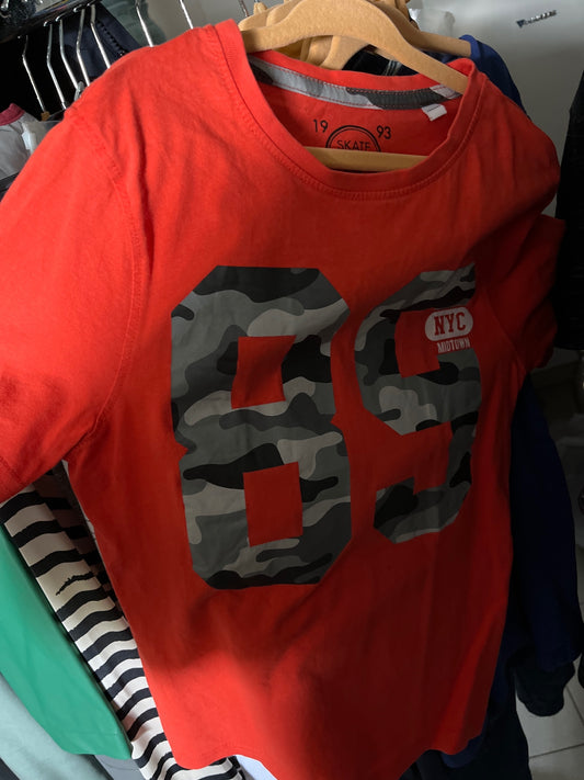 SKATE T-Shirt Rot Größe: 134/140