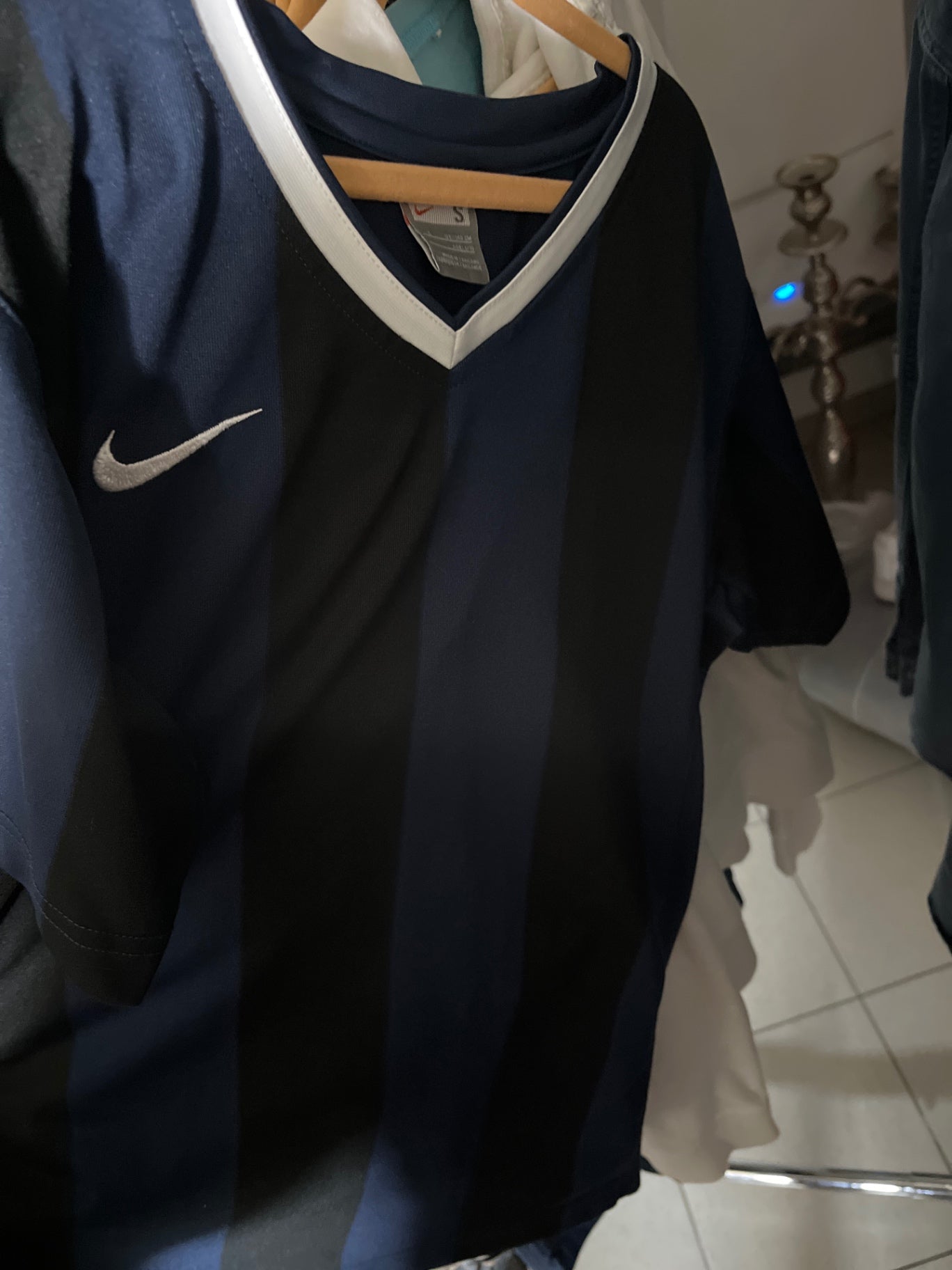 Nike T-Shirt Dunkelblau Größe: 128-140