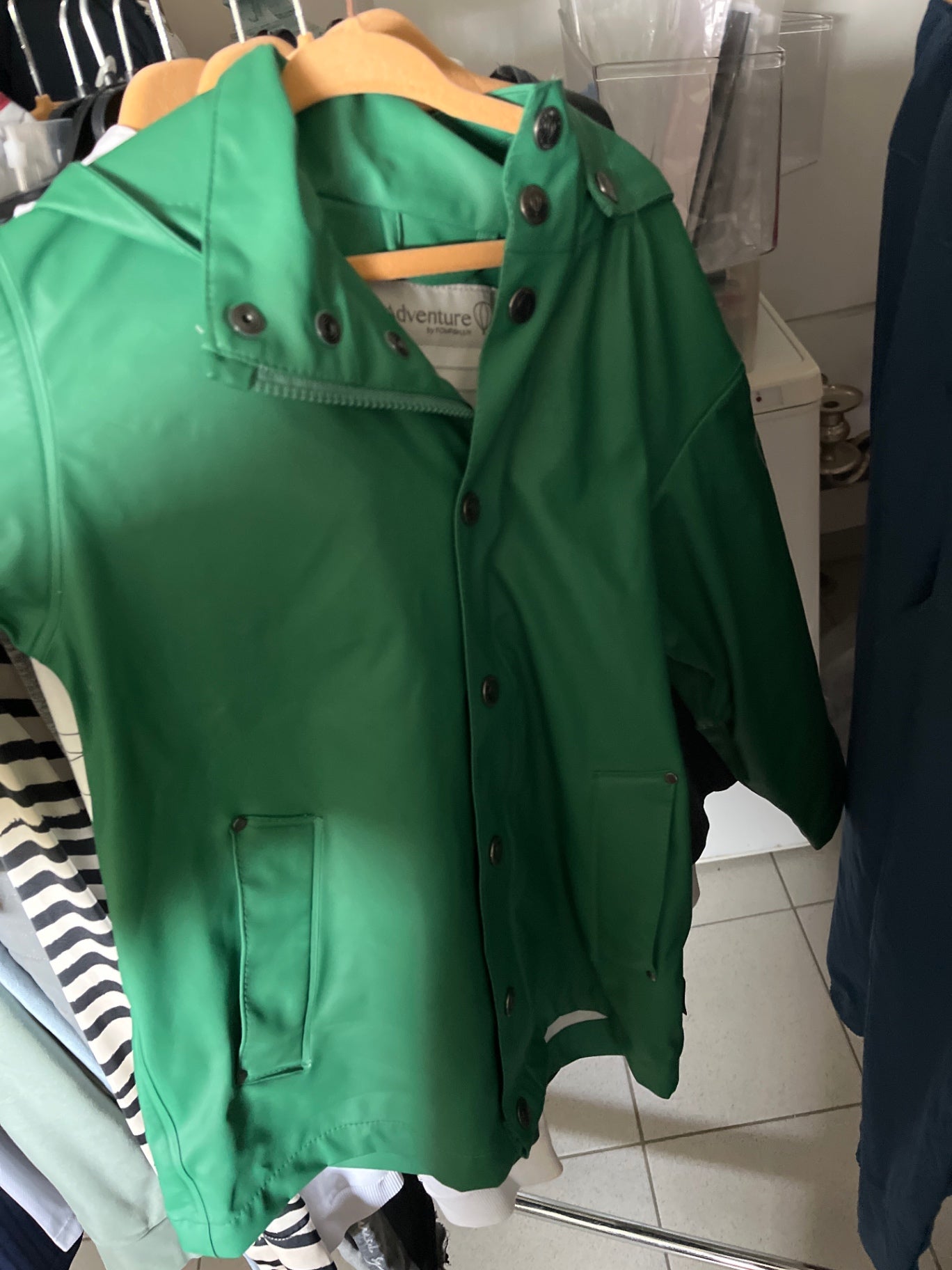 Pomp de Lux Regenjacke Grün Größe: 110/116