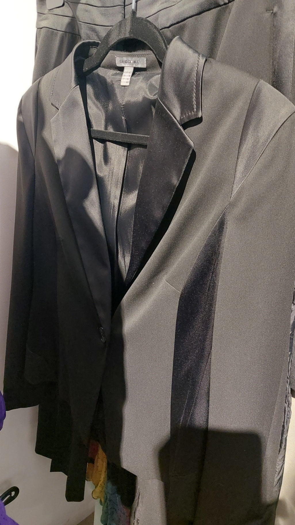 Bandolera Blazer Schwarz Größe: 40