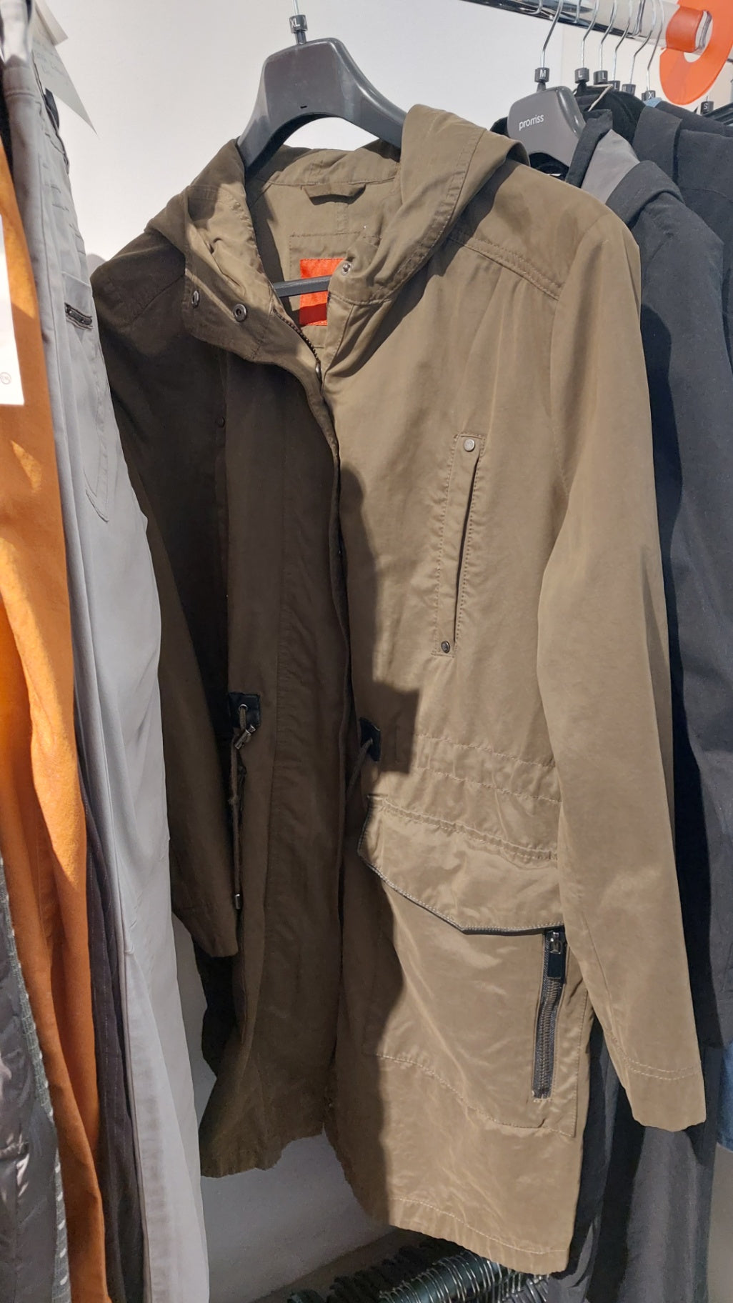 Mango Jacke Olive Größe: L