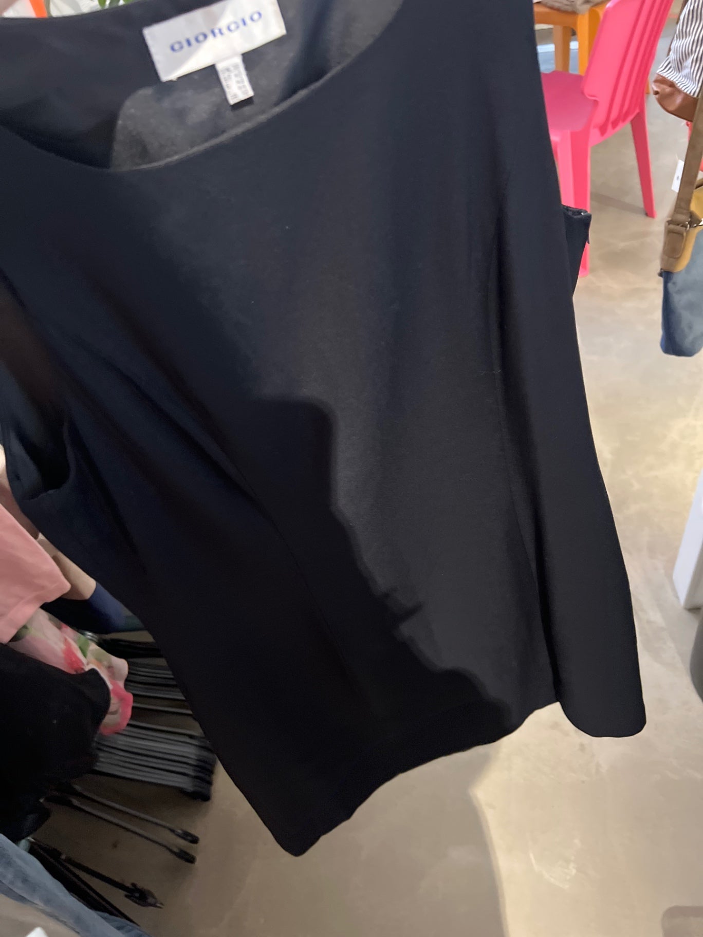 Giorgio Kleid Schwarz Größe: M
