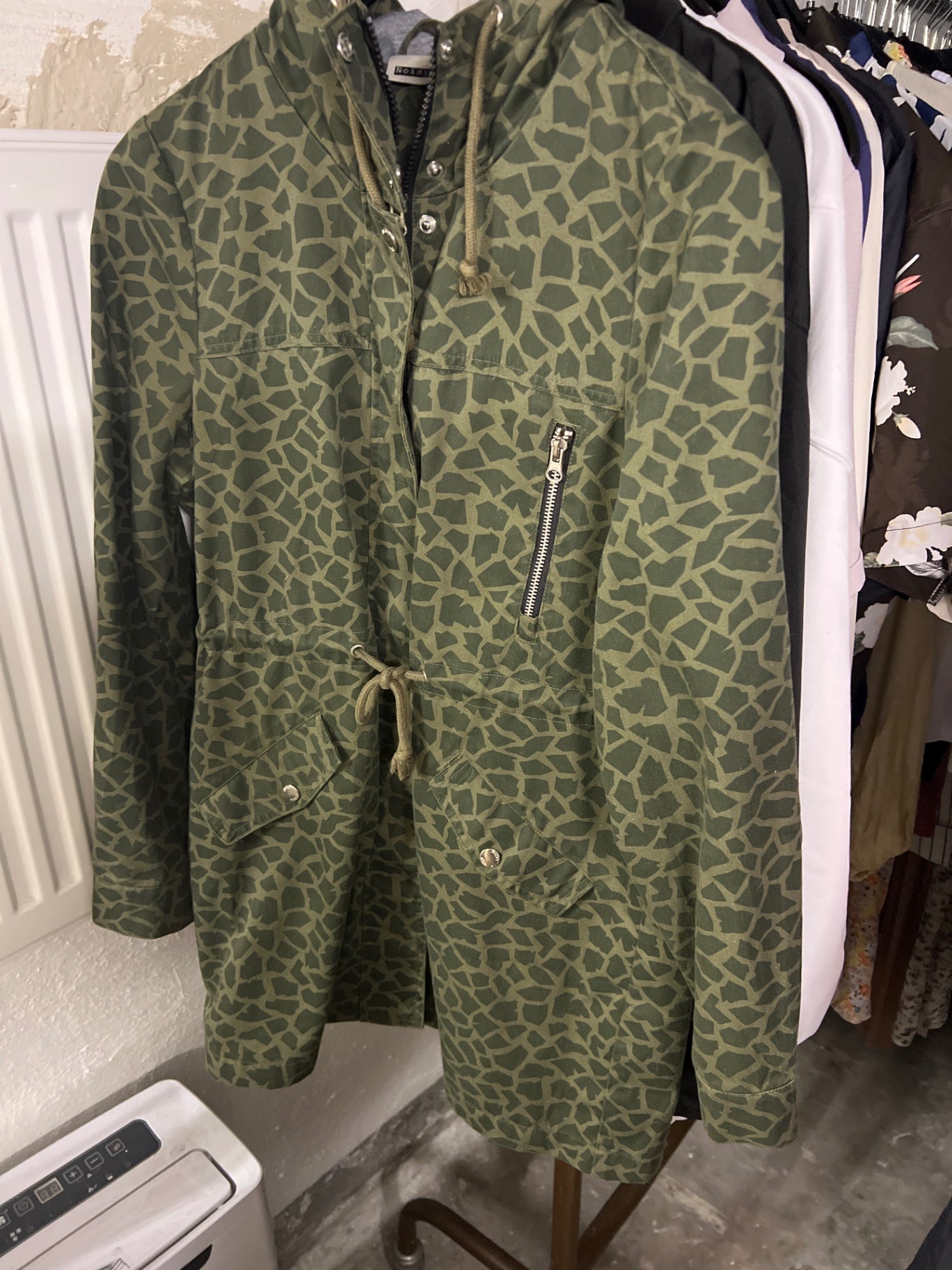 Noisy May Jacke Olivegrün Größe: S
