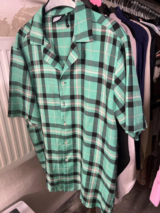 ReclaimerVintage Hemd Grün Größe: M