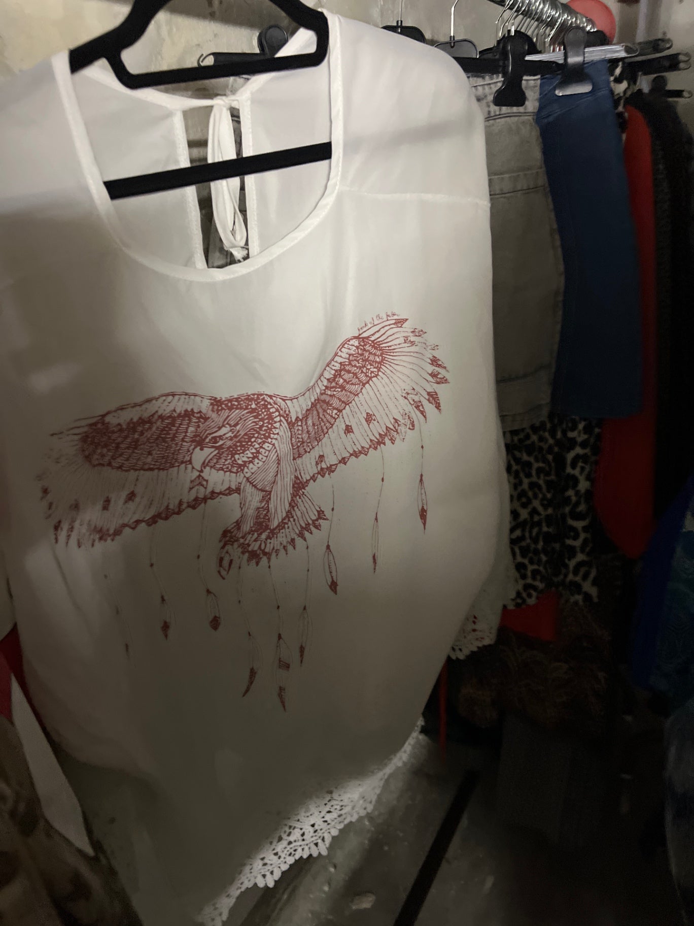 Bluse weiß Größe: M