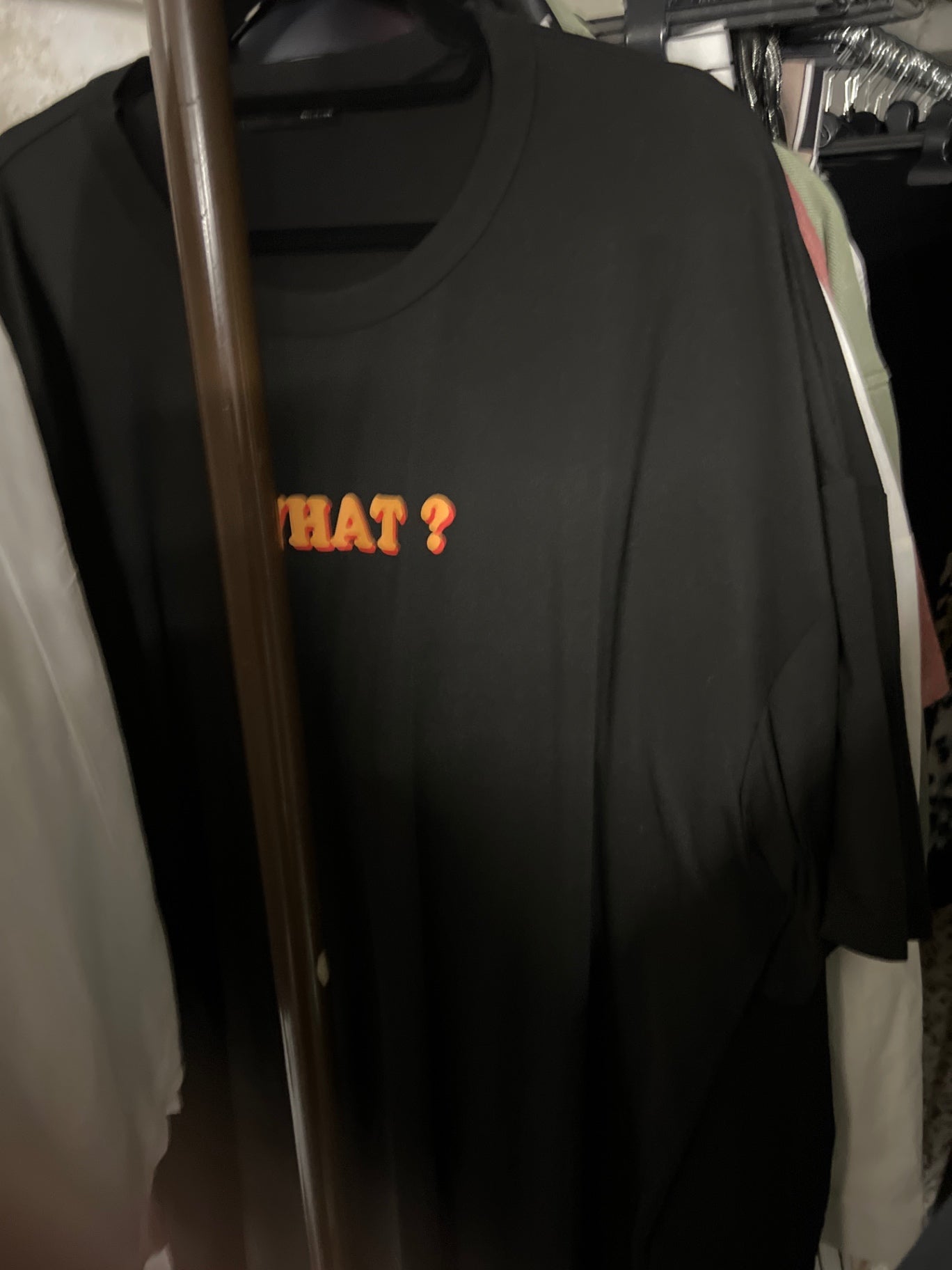 T-Shirt Schwarz Größe: M