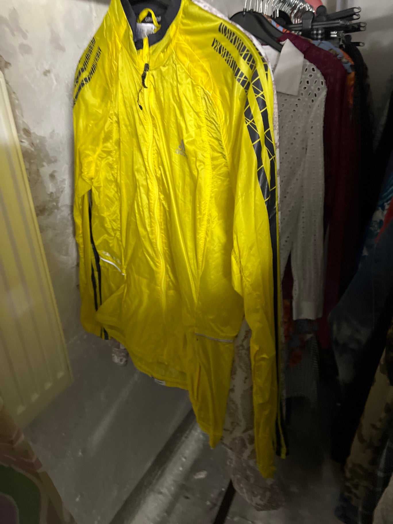 Adidas Sportjacke Gelb Größe: S