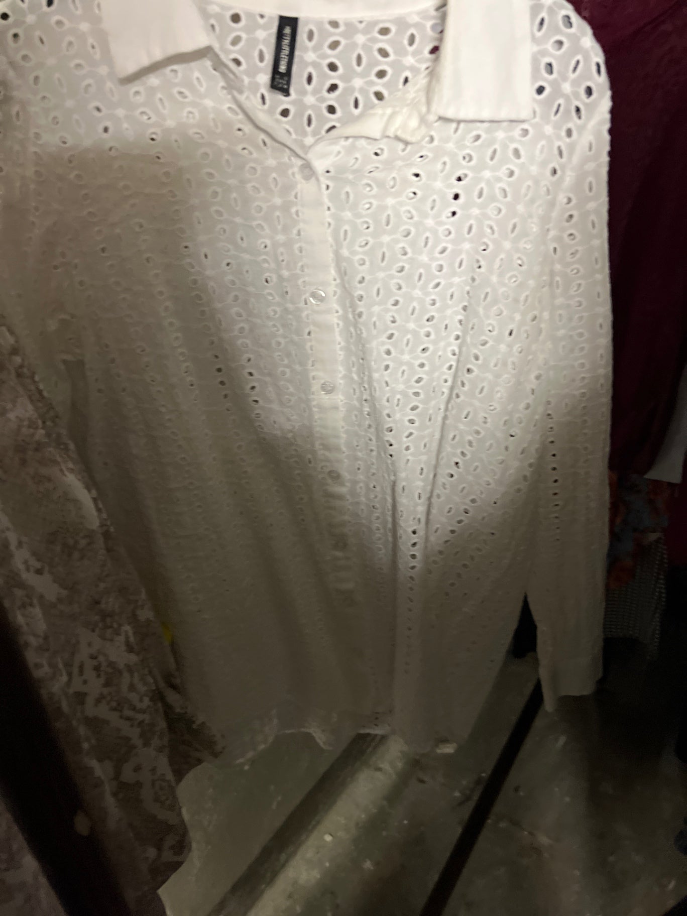 PrettylittleThing Bluse Weiß Größe: M