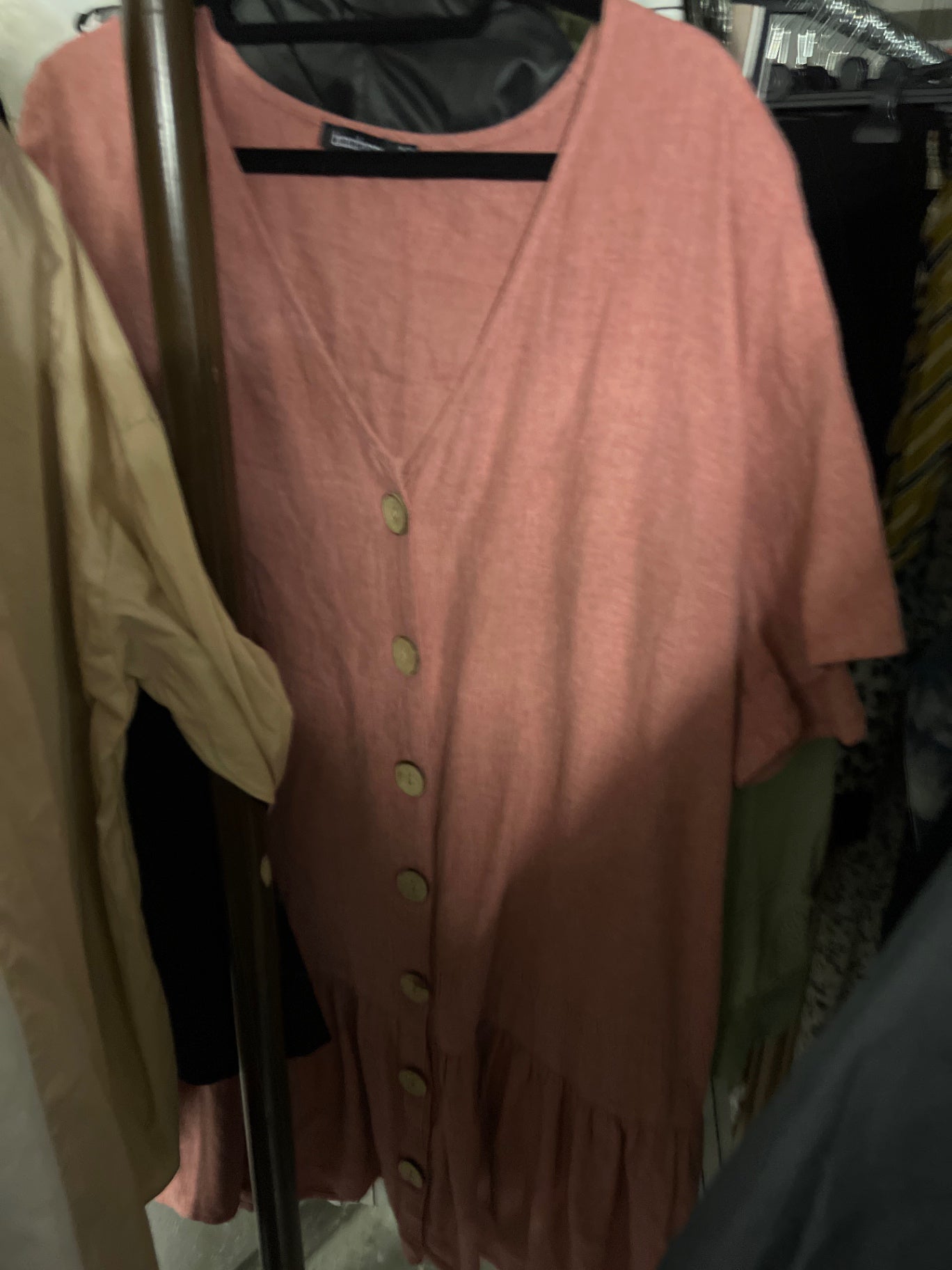 Boohoo Kleid Rosa Größe: 44