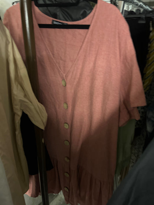 Boohoo Kleid Rosa Größe: 44