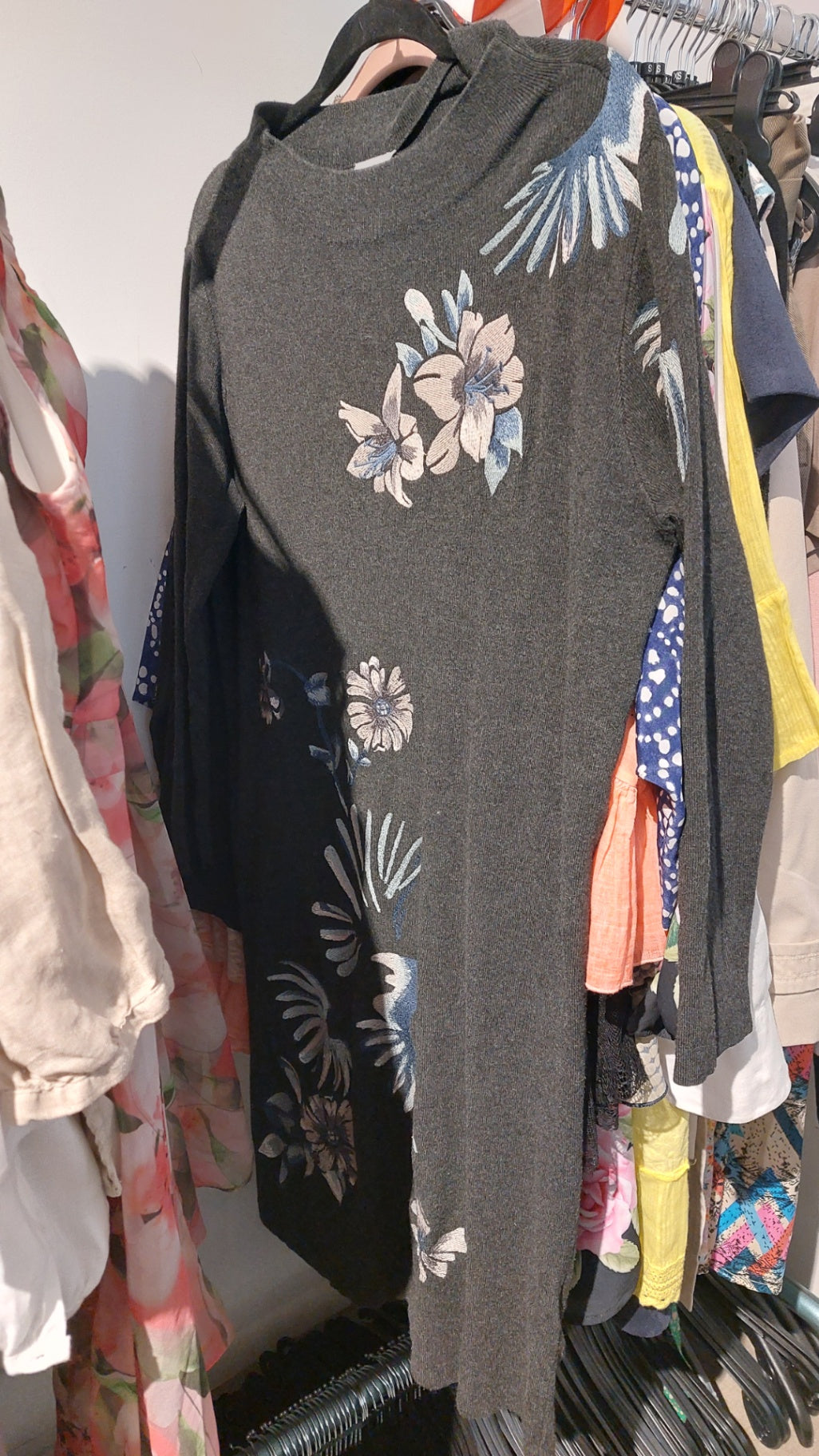 GERRY WEBER Kleid Dunkelgrau Größe: M
