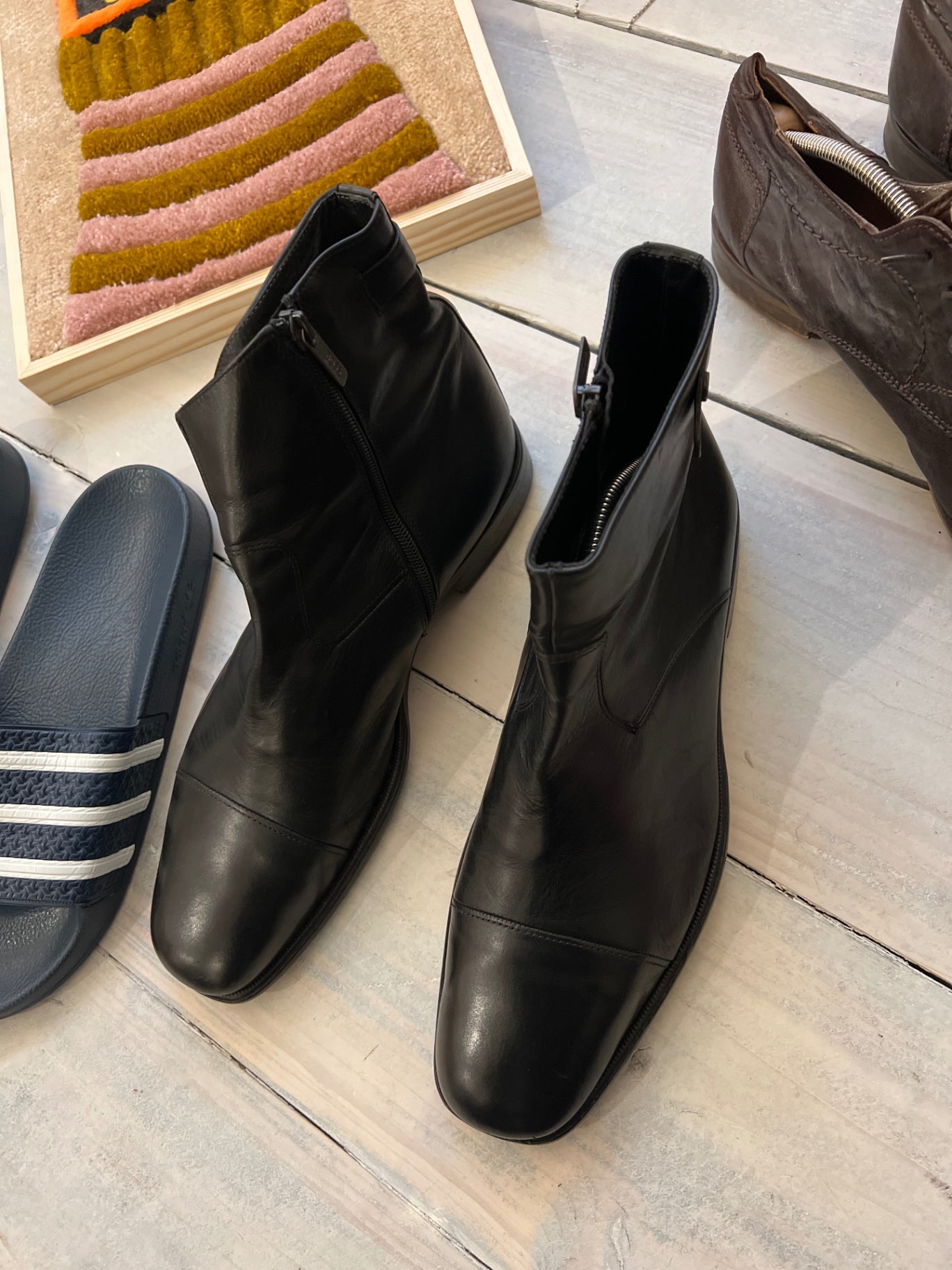 Hugo Boss Herrenschuhe Schwarz Größe: 44,5