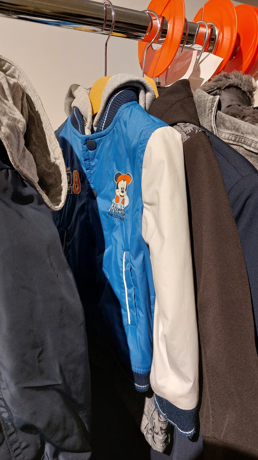 Disney Jacke Blau und Weiß Größe: 80