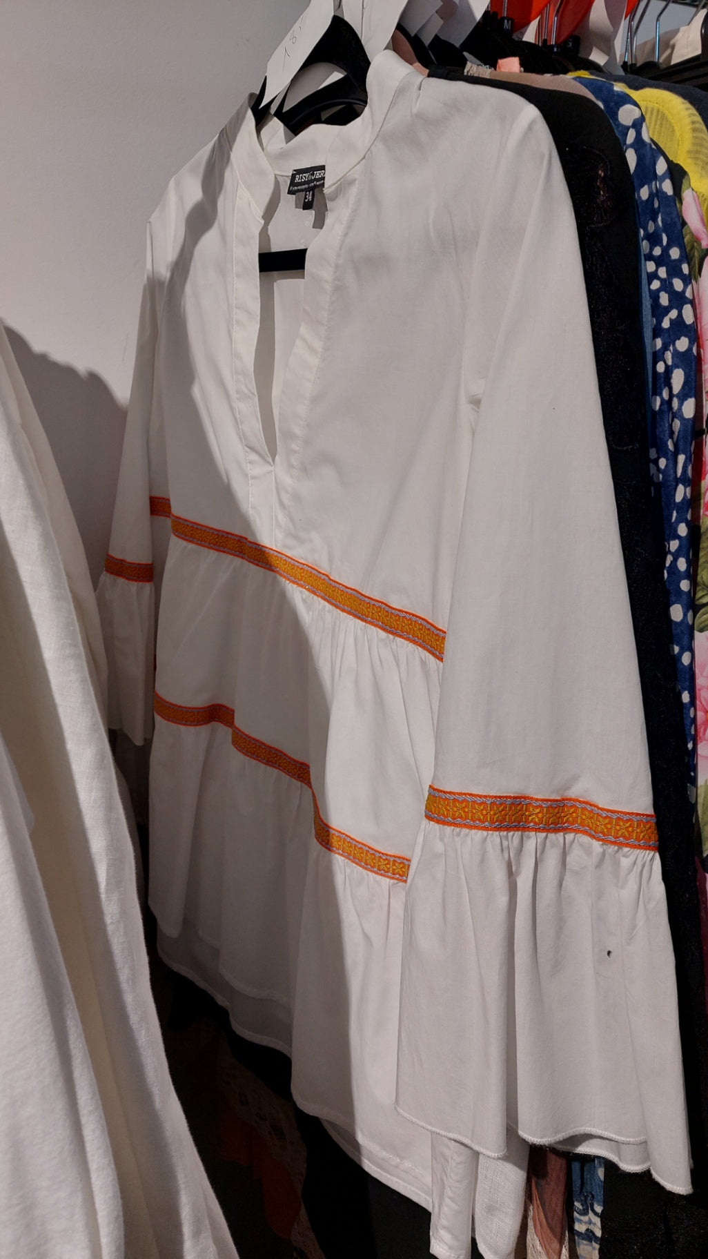 Risy & Jerfs Bluse Weiß Größe: 34