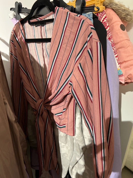Boohoo Bluse Rosa Größe: 36